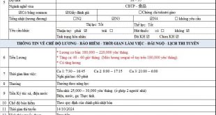 Tokutei GINOU chế biến thực phẩm